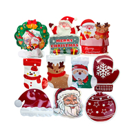 Sacs d'emballage de Noël sur mesure pour bonbons, avec encoche de déchirement, design festif pour cadeaux de bonbons gélifiés et de gelée, idéal pour les fêtes