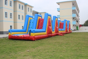 Juego de Pista de Obstáculos Inflable para Niños, Personalizable, para Exteriores, con Obstáculos para Saltar - Product Image 4