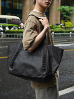 Sac fourre-tout Tyvek imperméable et lavable grande capacité avec fermeture éclair, sac à bandoulière de voyage en papier, personnalisable en gros