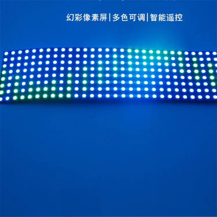 Ws2812b Led Pixels Light Strip 8X8 16X16 8X32 Ws2812 Panel Leds Pixel Scherm Rgb individueel Adresseerbare Adres Lamp