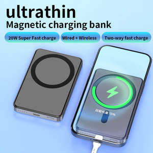 <span class=keywords><strong>Mag</strong></span> Mini Power Bank 10000mAh Magnético Inalámbrico 20W Cargador rápido Powerbank Cargador rápido portátil Batería <span class=keywords><strong>externa</strong></span> segura para teléfono - Product Image 5