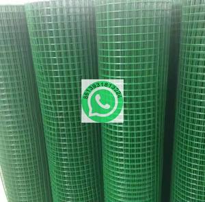 Cerca de granja de malla de alambre soldado recubierto de PVC galvanizado con agujero cuadrado grande con servicios personalizados de corte y doblado - Product Image 3