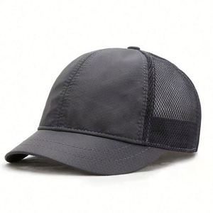 High Quality <b>Light</b> Weight Adjustable Quick Dry Blank Nylon Embroidered Net Mesh Sports Running Trucker <b>Hat</b> Caps Men Gifts - Product Image 3
