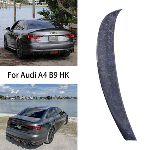 สปอยเลอร์หลังวัสดุคาร์บอนไฟเบอร์แท้ทรง A4/S4 B9 B9.5 สำหรับปี 2017-2024 - Product Image 1