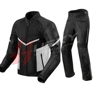Pantalones de traje de carreras personalizados estilo occidental cómodo Cordura textil a prueba de viento impermeable de talla grande equipo de protección ropa deportiva - Product Image 1