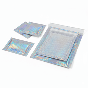 Busta Postale in Plastica Metallizzata Oro Rosa e Argento Impermeabile Personalizzata per Imballaggio di Abbigliamento e Gioielli - Product Image 5