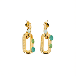Pendientes de Moda, Acero Inoxidable 316L, Baño de Oro PVD, Joyería Sostenible y Resistente - Product Image 2