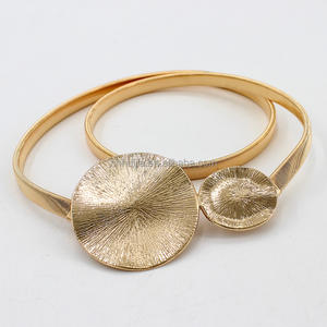 Produttori di cinture di base in metallo di moda per signore Designer di marca donna donna donna di alta qualità catena elastica catena sottile <span class=keywords><strong>oro</strong></span> - Product Image 3