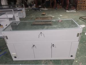 Comptoir en verre trempé de magasin de téléphone avec lumière LED avec propre LOGO, comptoir en verre de magasin de téléphone portable de conception spéciale <span class=keywords><strong>bon</strong></span> <span class=keywords><strong>marché</strong></span> - Product Image 4