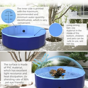 Piscine gonflable en PVC pour chien, chat et enfant, sports aquatiques en plein air - Product Image 2