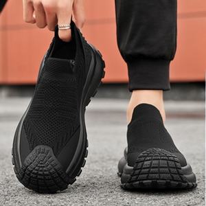 Chaussures de sport en maille respirante à la mode pour hommes, chaussures de sport de haute qualité, résistantes à l'usure, légères, chaussures de protection du travail - Product Image 3