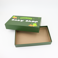 Festive Color Paper Box Foldable Scratch-Resistant Custom Pattern for Holiday Party & Wedding Favor Packaging