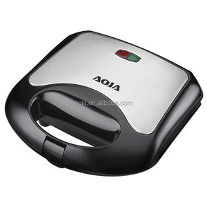 <span class=keywords><strong>Grille</strong></span>-gaufrier triangulaire multifonctionnel portable AOJA à 2 tranches, revêtement antiadhésif, contrôle <span class=keywords><strong>de</strong></span> la température <span class=keywords><strong>de</strong></span> cuisson à deux zones - Product Image 6