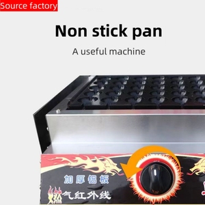 Machine commerciale de cuisson d'oeufs de caille de poêle d'oeufs d'oiseau grillé par <span class=keywords><strong>gaz</strong></span> - Product Image 2
