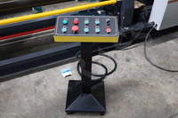 Machine de pliage à rouleaux manuelle en métal pour plaque en aluminium W11, silencieuse