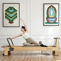 Machine de Pilates portable et durable en bois d'érable pour studio, accessoires personnalisés, garantie de 3 ans pour le fitness, le yoga et le remodelage du corps
