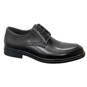 รองเท้าหนังธุรกิจ ระบายอากาศได้ดี หนังวัวแท้คุณภาพสูง รองเท้าเดอร์บี้แบบทางการและลำลอง พื้นนุ่ม เพิ่มความสูง แบบผูกเชือก - Product Image 3