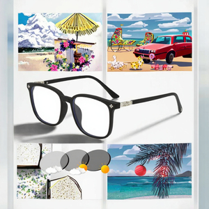 Lunettes <span class=keywords><strong>de</strong></span> soleil photochromiques HD <span class=keywords><strong>Ban</strong></span> <span class=keywords><strong>Ray</strong></span> UV400 à logo personnalisé haut <span class=keywords><strong>de</strong></span> gamme pour créateur <span class=keywords><strong>de</strong></span> mode, avec verres et monture en PC, pour hommes et femmes - Product Image 3