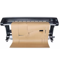 Traceur textile automatique HP45 pour impression et découpe jet d'encre, idéal pour les patrons de vêtements souples, système industriel haute vitesse