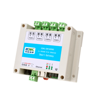 Convertidor de RS485 a Ethernet de 4 Puertos |   Gateway Modbus TCP con Puesta en Marcha Activa y Soporte para JSON |   SDK