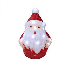 ไฟคริสต์มาสซานต้าขนาด 18 นิ้ว 50 ดวง พร้อมไฟ 4 ชิ้น/กล่อง ของตกแต่งคริสต์มาส รุ่น 377528 - Product Image 1