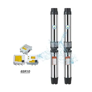 RIDA 6 Polegadas 30KW Furo Bomba Motor Bomba De Água De Poço Profundo Controlador Inbuilt para Bomba De Parafuso