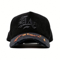 Expédition Rapide Casquettes Fino à 5 Panneaux avec Logo Brodé, Marque Déposée, Modèle G5