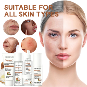 CHIC BEAUTE Coffret 5 Pièces Soins Hydratants à la Noix de Coco : Répare, Retient l'Eau, Illumine et <span class=keywords><strong>Anti</strong></span>-rougeurs - Product Image 1