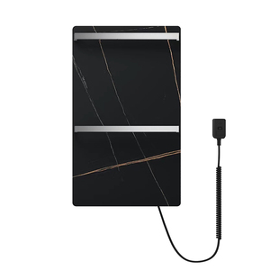 Nuovo Prodotto: Scaldasalviette Elettrico in <span class=keywords><strong>Ardesia</strong></span> Bianca per Bagno con Termostato - Product Image 2