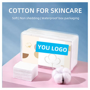 Almohadillas desmaquillantes redondas de algodón orgánico (300 unidades), hipoalergénicas, sin pelusa | 100% algodón puro - Product Image 6