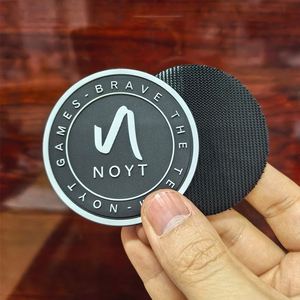 Écusson personnalisé en PVC souple 3D en caoutchouc et silicone, gaufré, pour vêtements, patch transparent en PVC, écussons pour chapeaux avec support auto-agrippant - Product Image 1
