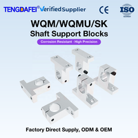 Base de support d'axe de guidage pour robot SMT Pick and Place, plateau linéaire, support de moteur pas à pas en aluminium anodisé