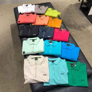 Polo décontracté pour <span class=keywords><strong>homme</strong></span> 2026, le plus vendu, en coton pur doux de haute qualité, anti-humidité, séchage rapide, respectueux de la peau, polo de marque pour <span class=keywords><strong>homme</strong></span> - Product Image 1