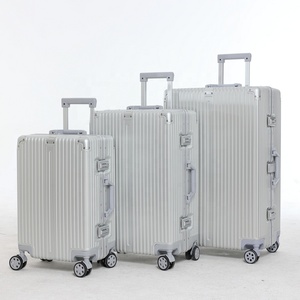 luggage travel set 20 24 28 inch PC Shiny Film Hard Shell Cabin Trolley Travel Suitcase Young Lady Woman Luggage