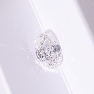 เครื่องประดับเพชร CVD ขายส่ง 2 กะรัต รูปทรงวงรี สี D ความสะอาด VVS2 พร้อมตัวเรือนเพชร CVD ราคาขายส่ง - Product Image 4