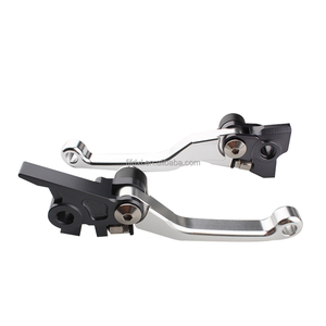 Palanca de Embrague y Freno de Motocross para 250SX-F/350SX-F/450SX-F/505SX-F Dirt <span class=keywords><strong>Pit</strong></span> <span class=keywords><strong>Bike</strong></span>, Manijas Pivotantes de Aluminio - Product Image 1