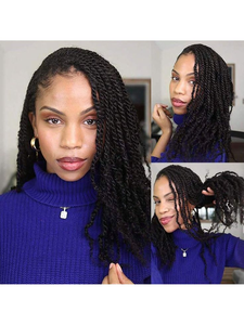 Afro kinky thẳng tóc số lượng lớn Brazil nguyên Trinh Remy tóc con người số lượng lớn cho bện không có sợi ngang giá rẻ Crochet Bím Tóc sợi ngang tóc số lượng lớn - Product Image 6