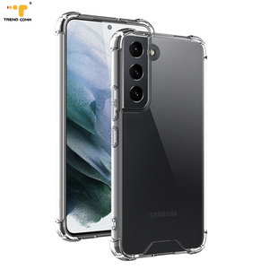 Funda Protectora para Teléfono <span class=keywords><strong>Samsung</strong></span> <span class=keywords><strong>Galaxy</strong></span> S22, de TPU Acrílico Transparente, Cristalino, la Má<span class=keywords><strong>s</strong></span> Vendida del 2026, al por Mayor - Product Image 1