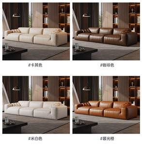 ГОРЯЧАЯ РАСПРОДАЖА: Итальянский минималистичный диван из натуральной кожи, в смелом черном стиле, для гостиной, высококачественный современный модульный диван-куб - Product Image 6