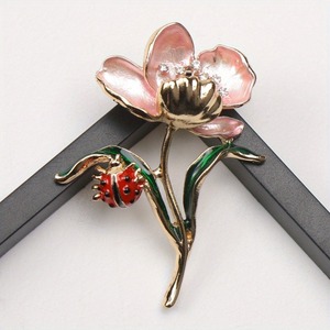Broches de Flores Rosas para Homens e Mulheres, Alfinetes de Terno, Acessórios de Moda Simples para Xales - Product Image 6