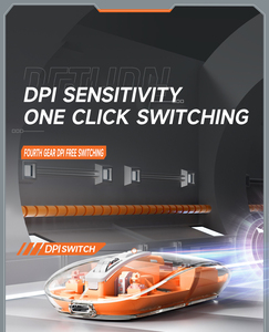Trong suốt từ tính không dây <span class=keywords><strong>Bluetooth</strong></span> Ba chế độ Chuột sạc chuột im lặng Máy tính để bàn máy tính xách tay phổ chuột không dây - Product Image 4
