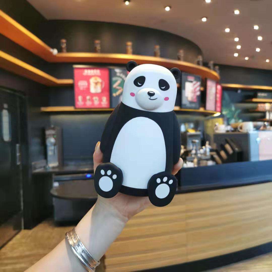 Borosilicate Glass Cute Korean Style Cartoon Animal Panda Creative 3D Children Female College Students Gift CUP1828