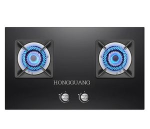 Grande cuisinière à gaz automatique portable à deux brûleurs, méga haute pression, propane, butane, plaque de cuisson à four, dessus de table pour la maison, Chine - Product Image 5