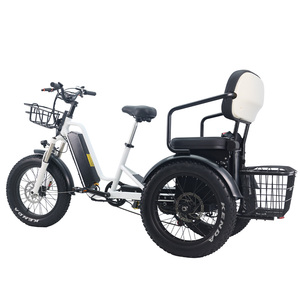 <span class=keywords><strong>Tricycle</strong></span> <span class=keywords><strong>adulte</strong></span> de haute qualité à 3 roues de 20 pouces avec pneus larges, moteur à moyeu arrière, batterie au lithium <span class=keywords><strong>pour</strong></span> femmes, seniors et hommes - Product Image 3