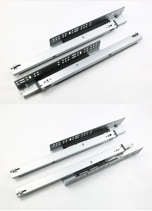 Mềm đóng cửa Ngăn kéo trượt-Nhiệm vụ nặng nề 3-phần bi Á hậu, mở rộng đầy đủ Tủ trượt đường sắt - Product Image 3