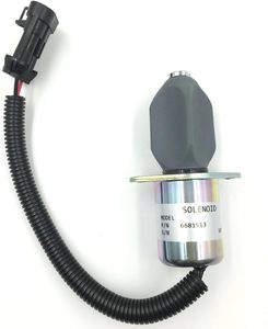 Válvula Solenoide de Corte de Combustible Compatible con Minicargadoras Bobcat 751 753 763 773 643 743, Kit de Solenoide de Parada/Apagado 6681513 - Product Image 2