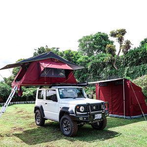 Tente de toit de voiture imperméable et résistante aux UV avec échelle télescopique pour <span class=keywords><strong>2</strong></span>-3 <span class=keywords><strong>personnes</strong></span> - Product Image 4