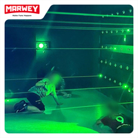 Marwey Mur de jeu LED interactif populaire pour salle de jeux, avec jeu de lancer, sport d'équipe et défi de réaction