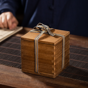 Scatola <span class=keywords><strong>Regalo</strong></span> <span class=keywords><strong>in</strong></span> <span class=keywords><strong>Legno</strong></span> Massello con Giunzioni a Coda di Rondine, Artigianato Senza Tempo per Eleganti Donazioni, Made <span class=keywords><strong>in</strong></span> China - Product Image 4