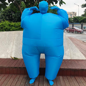 <span class=keywords><strong>Costume</strong></span> de mascotte <span class=keywords><strong>gonflable</strong></span> <span class=keywords><strong>Sumo</strong></span> Homme Bleu Noir, <span class=keywords><strong>Costume</strong></span> de cosplay Homme Obèse <span class=keywords><strong>Gonflable</strong></span> Saumon Blanc, en tissu PVC pour la publicité - Product Image 4
